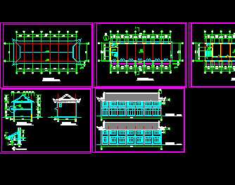 某古建筑設(shè)計施工圖免費(fèi)下載 園林古建